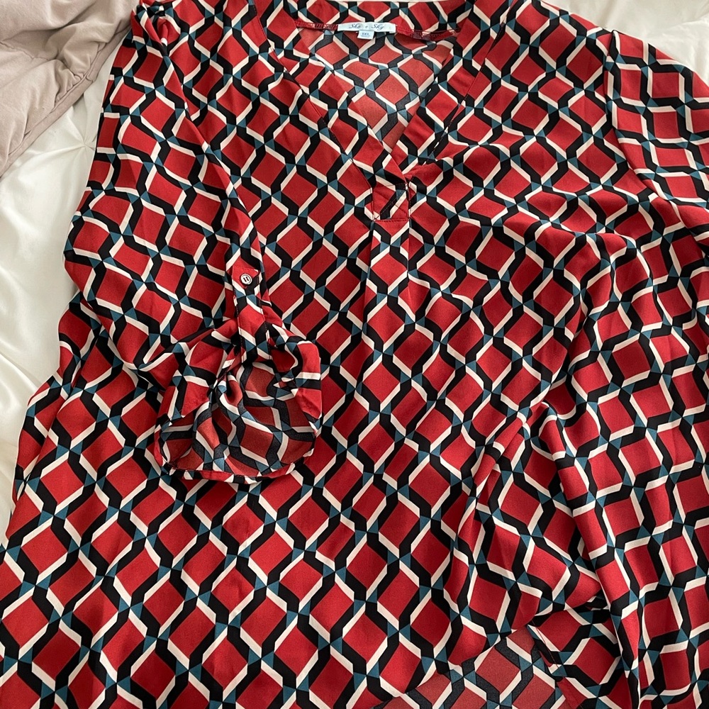 She & Sky long sleeves top
